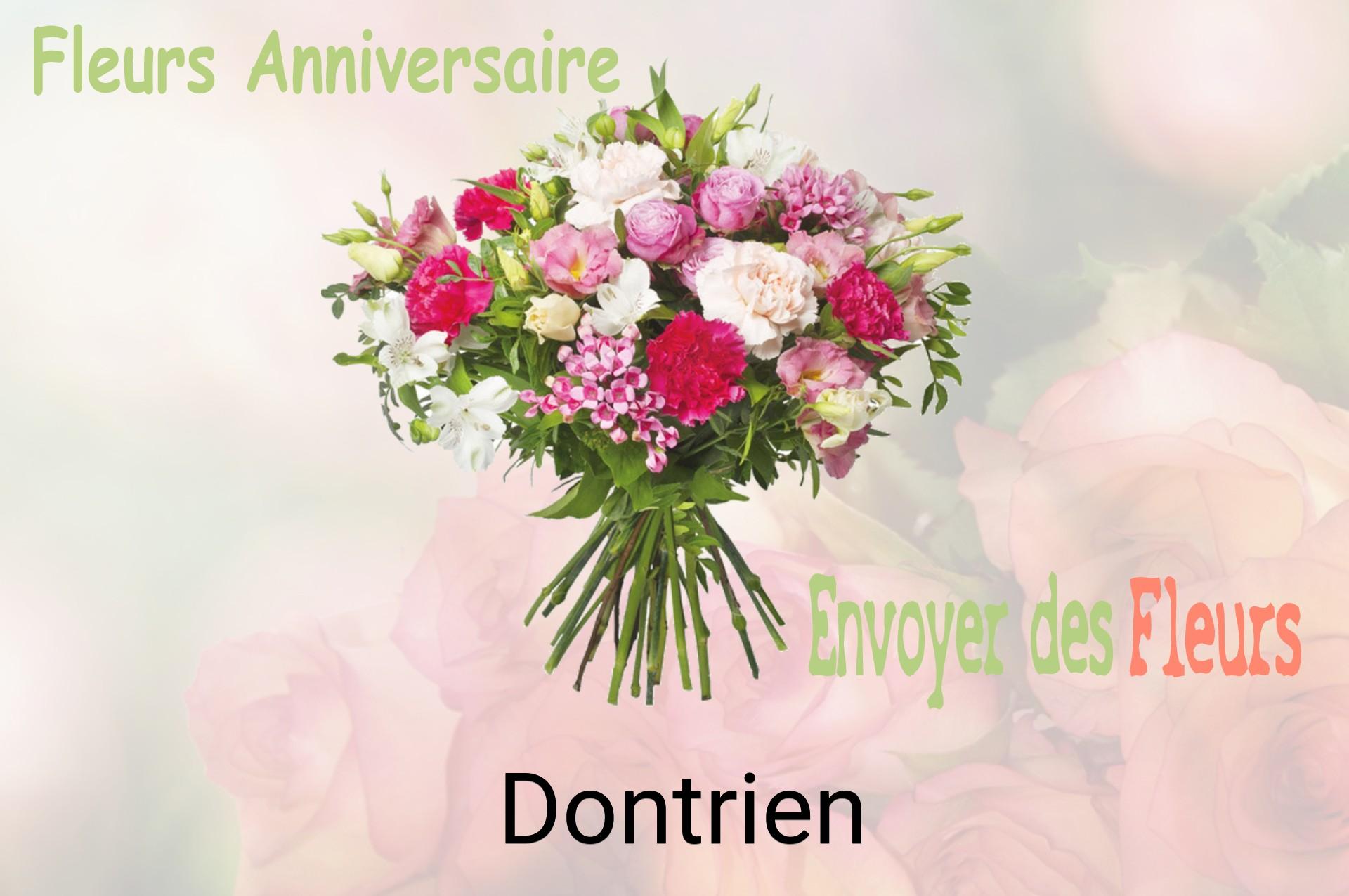 Bouquet de fleurs d’anniversaire livré à Dontrien